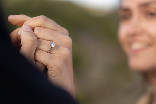 Elegant Moissanite Rings and Lab Grown Diamond Engagement Rings for Women