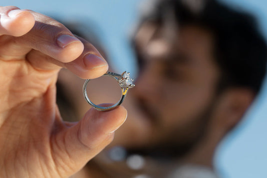 Luxury on a Budget: Moissanite and Lab Grown Diamond Engagement Rings