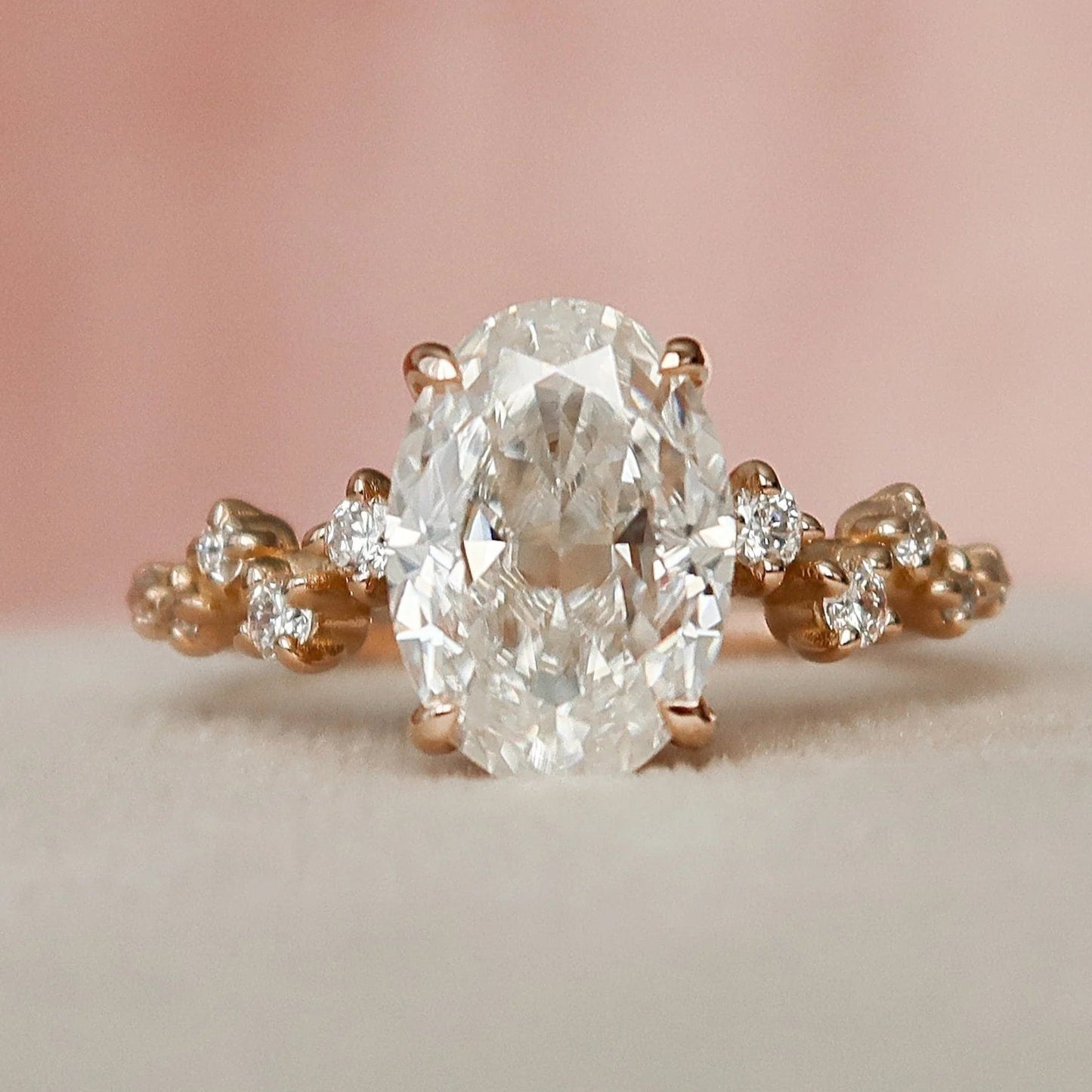 2.0CT Emerald Cut Moissanite or Lab Grown Diamond Solitaire Engagement Ring | Classic 14K White Gold Wedding Ring (Copy)